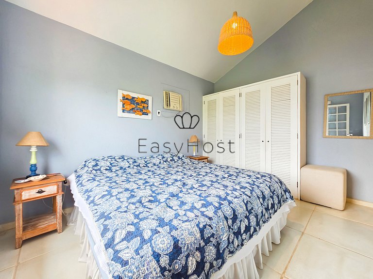 Casa pé na areia em Mangaratiba com praia privativa - ANGV36