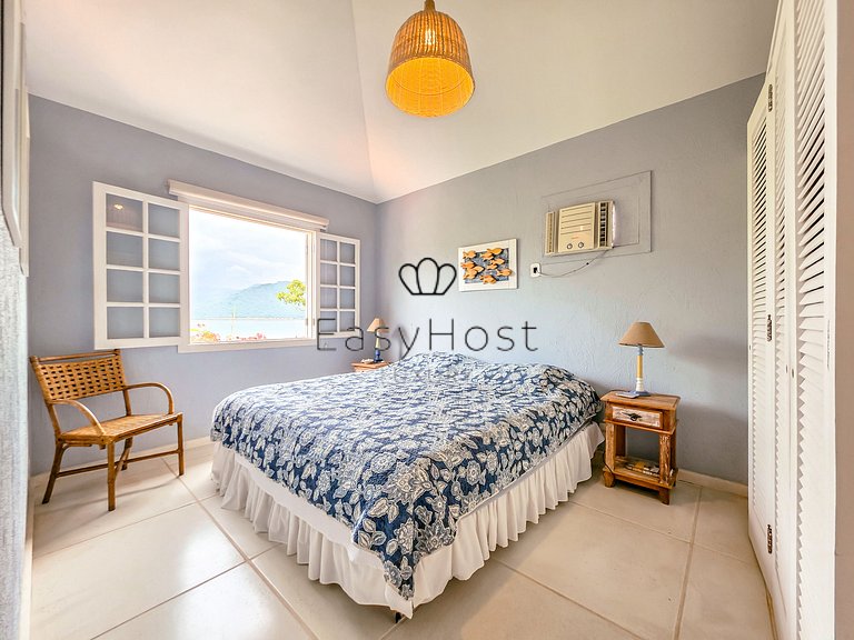 Casa pé na areia em Mangaratiba com praia privativa - ANGV36