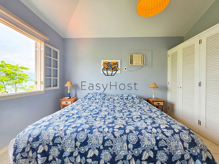 Casa pé na areia em Mangaratiba com praia privativa - ANGV36