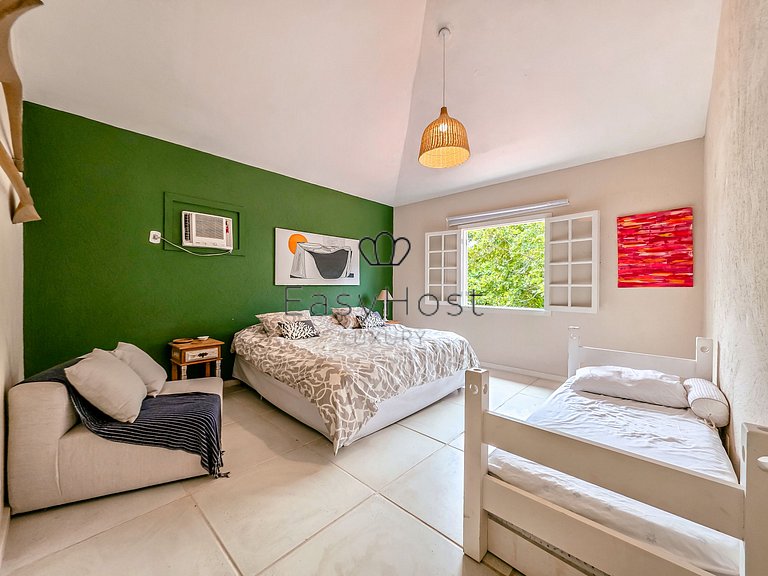 Aluguel por temporada de casa pé na areia em Mangaratiba com