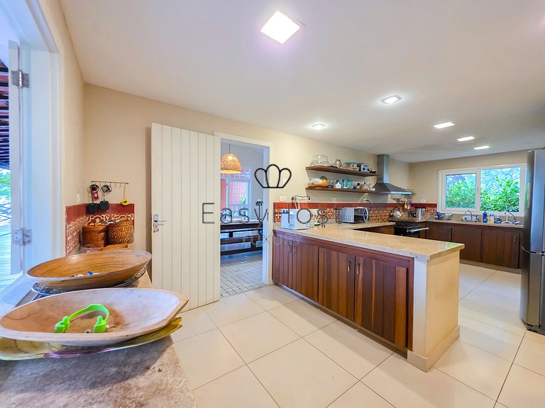 Casa pé na areia em Mangaratiba com praia privativa - ANGV36