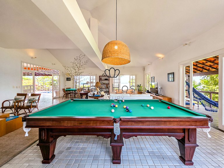 Aluguel por temporada de casa pé na areia em Mangaratiba com