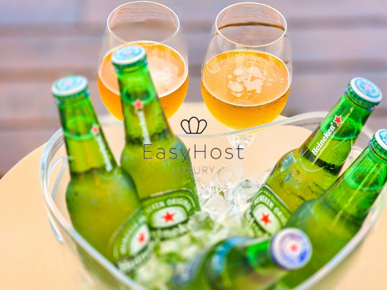 Aluguel de casa pé na areia com piscina e sauna