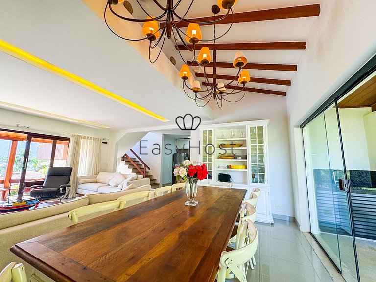 Casa beira mar com estrutura nautica - ANGV037