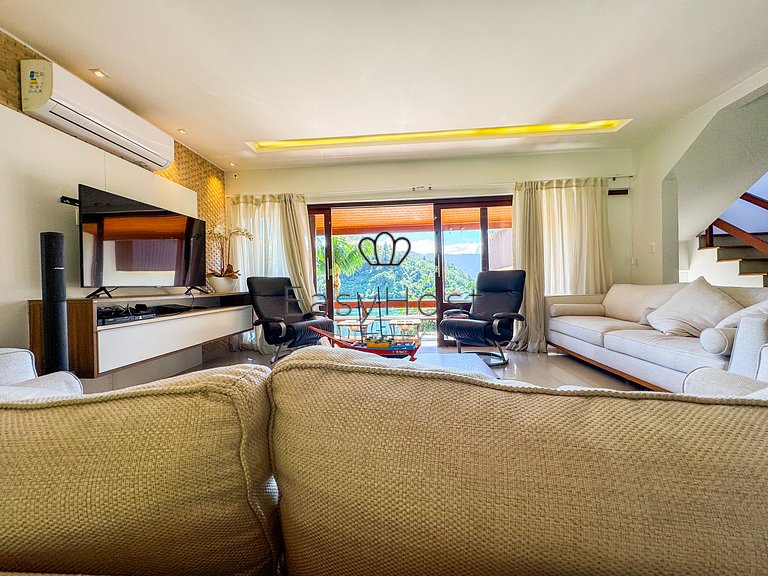 Casa beira mar com estrutura nautica - ANGV037