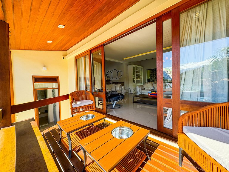 Casa beira mar com estrutura nautica - ANGV037