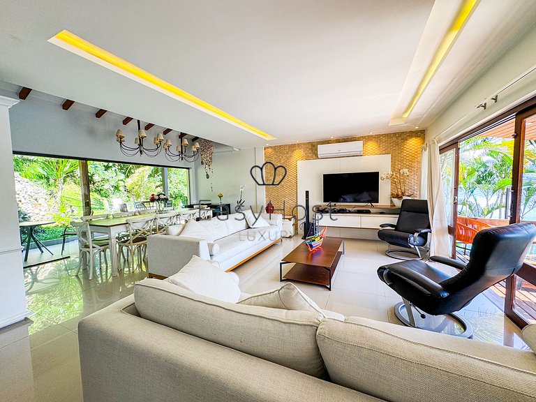 Casa beira mar com estrutura nautica - ANGV037