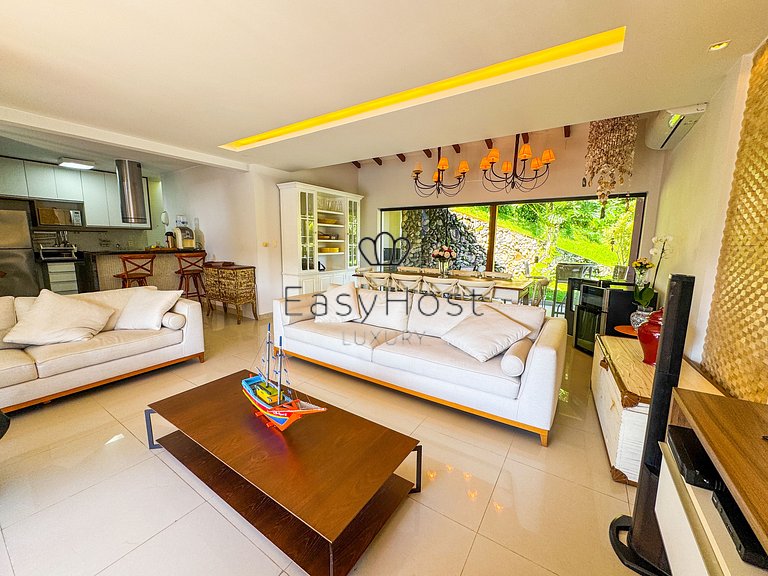 Casa beira mar com estrutura nautica - ANGV037