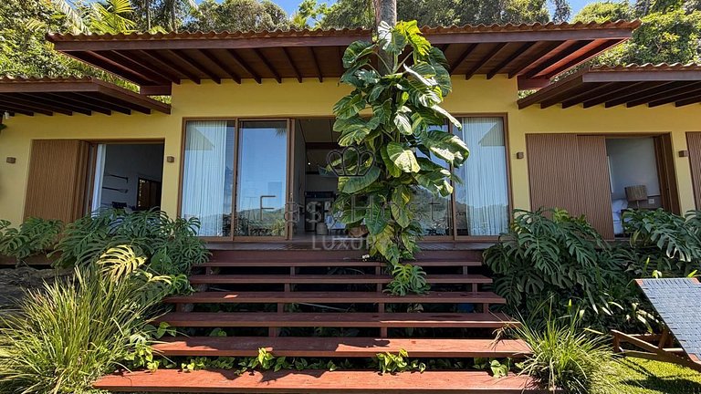 Casa espetacular pé na areia com praia e deck privativos - A