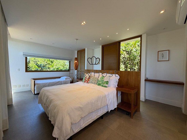 Casa espetacular pé na areia com praia e deck privativos - A