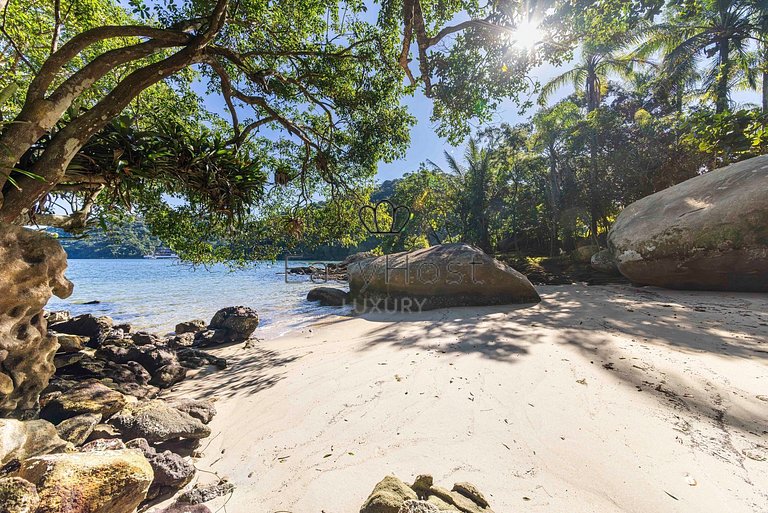 Aluguel de ilha luxuosa em Angra dos Reis