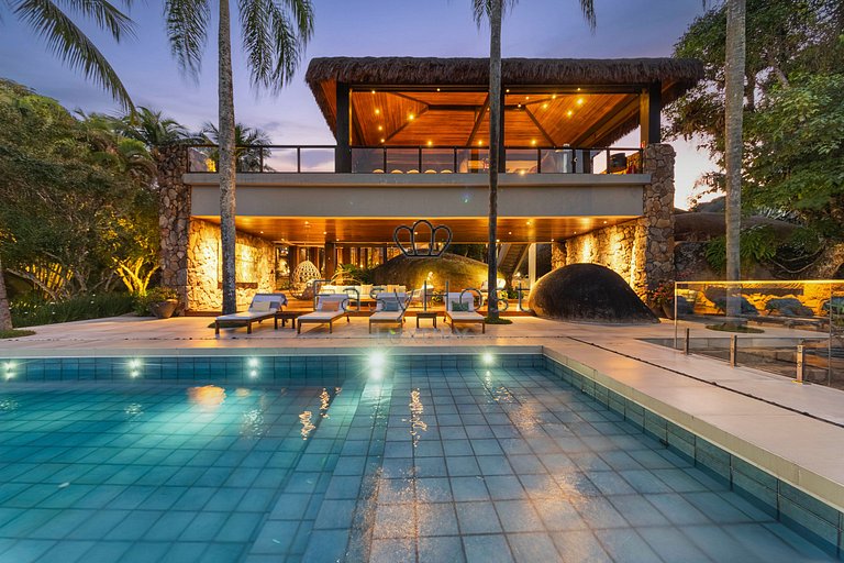 Aluguel de ilha luxuosa em Angra dos Reis