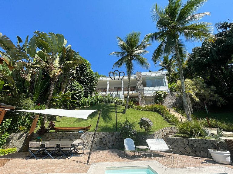 Hermosa casa frente al mar con piscina en Angra dos Reis - A