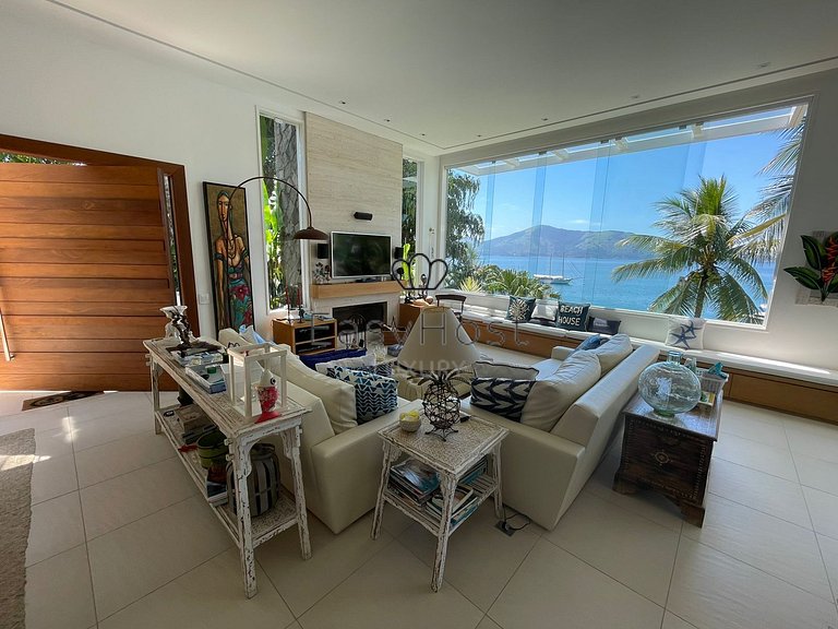 Hermosa casa frente al mar con piscina en Angra dos Reis - A