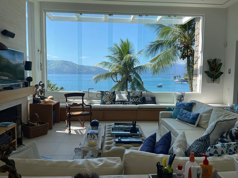 Hermosa casa frente al mar con piscina en Angra dos Reis - A