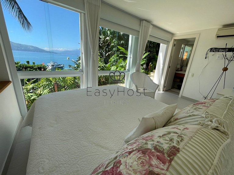 Hermosa casa frente al mar con piscina en Angra dos Reis - A