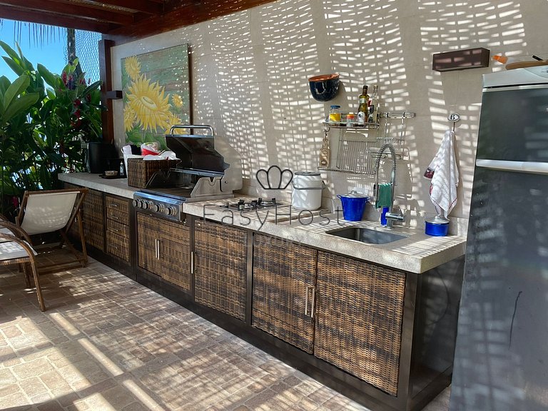 Hermosa casa frente al mar con piscina en Angra dos Reis - A