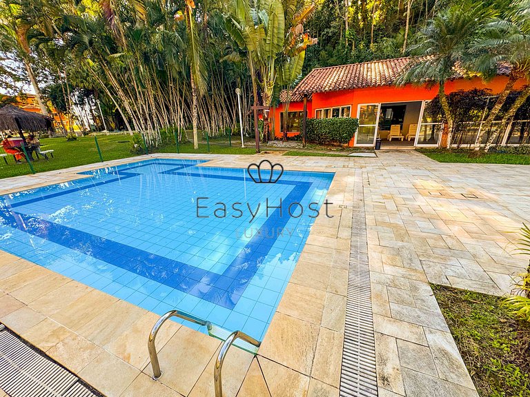 Casa frente mar com deck 60 pés + vaga seca 43 pés em Angra