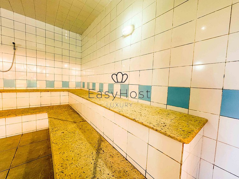Casa frente mar com deck 60 pés + vaga seca 43 pés em Angra