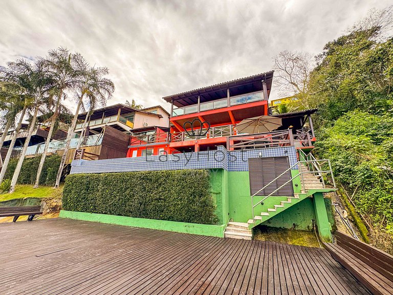 Casa com vista deslumbrante para o mar e Ilha de Caras