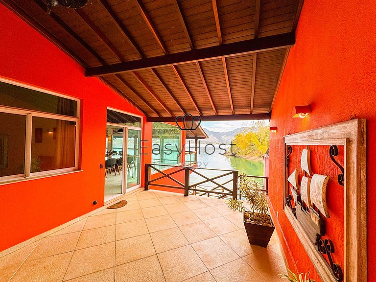 Casa com vista deslumbrante para o mar e Ilha de Caras