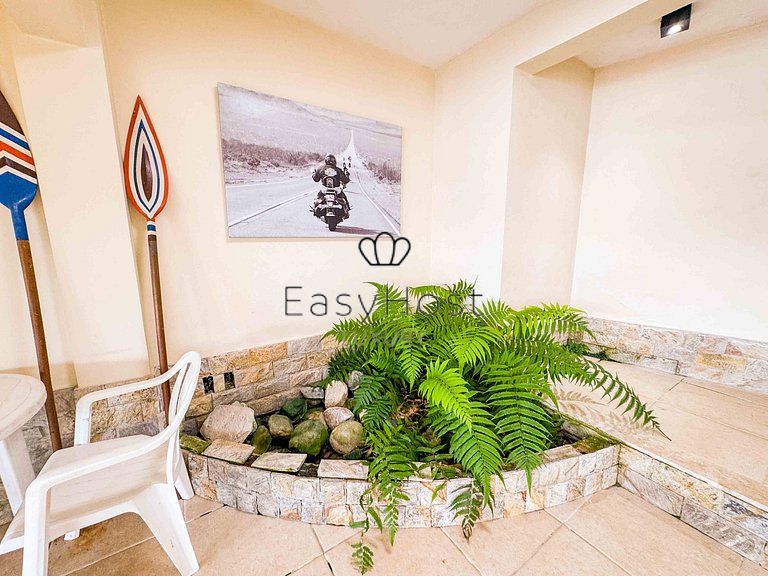 Casa com vista deslumbrante para o mar e Ilha de Caras