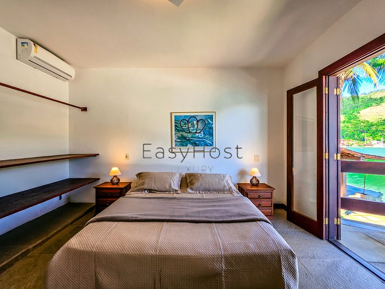 Casa para temporada em Angra dos Reis com piscina vista mar