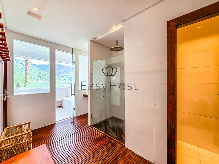 Casa para temporada em Angra dos Reis com piscina vista mar