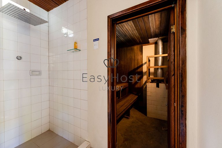 House rental in Petrópolis with pool and sauna